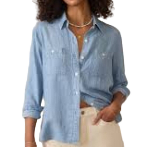 J. Jill Tops - J. Jill Love Linen Button Down Shirt